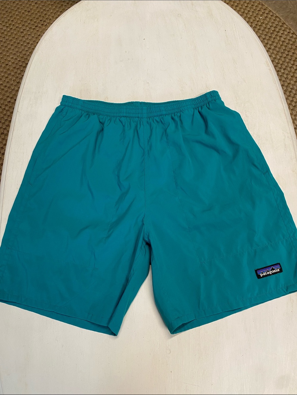 Patagonia Men's Teal Swim Trunks